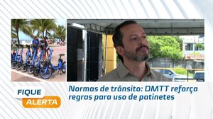 Normas de trânsito: DMTT reforça regras para uso de patinetes