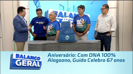 Aniversário: Com DNA 100% Alagoano, Guido Celebra 67 anos