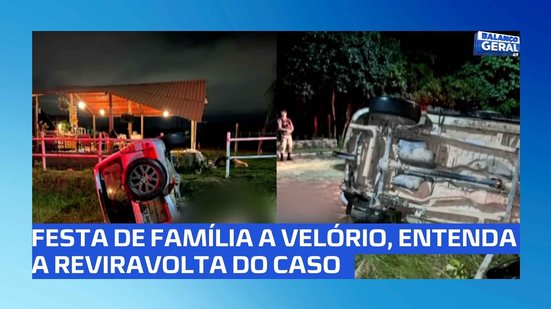 Motorista embriagado perde controle e matar homem de 34 anos atropelado em festa familiar