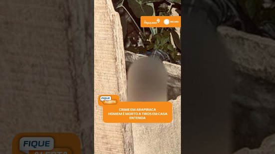 🚨 Homem com tornozeleira eletrônica é morto a tiros dentro de casa em Arapiraca #FiqueAlerta