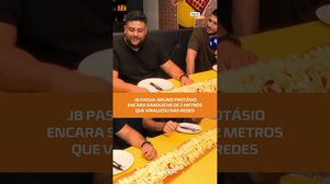 Gigante da gastronomia: Bruno Protásio encara desafio gastronômico durante o almoço #FiqueAlerta