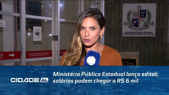 Ministério Público Estadual lança edital; salários podem chegar a R$ 6 mil
