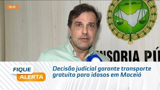 Decisão judicial garante transporte gratuito para idosos em Maceió