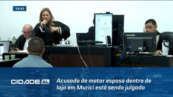 Caso Carla Janiere: Acusado de matar esposa dentro de loja em Murici está sendo julgado
