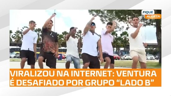 ''Grupo Lado B' do Benedito Bentes, desafia Bruno Ventura a fazer o passinho do Jamal