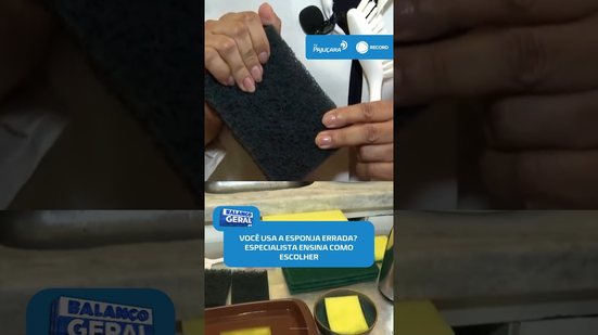 🧽 Fique atento: especialista ensina como usar, higienizar e escolher a esponja ideal #BalançoGeralAL