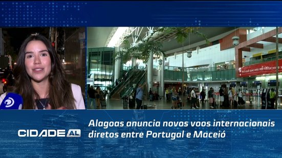 Alagoas anuncia novos voos internacionais diretos entre Portugal e Maceió
