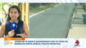 Jovem de 19 anos é assassinado com 10 tiros no bairro da Santa Amélia; Polícia investiga