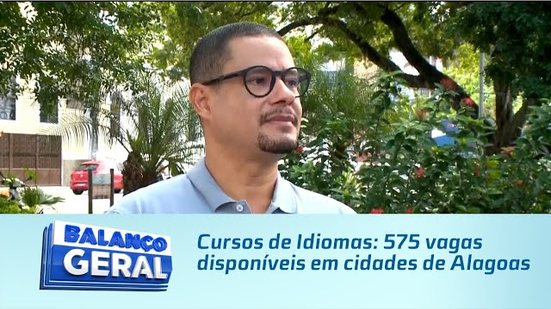 Cursos de Idiomas: 575 vagas disponíveis em cidades de Alagoas