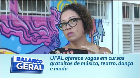 UFAL oferece vagas em cursos gratuitos de música, teatro, dança e moda