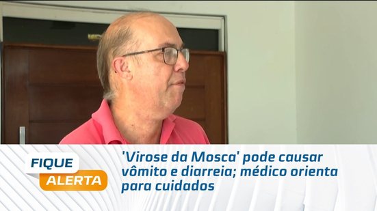 'Virose da Mosca' pode causar vômito e diarreia; médico orienta para cuidados