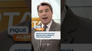 DESTAQUES DO DIA: Explosivo é apreendido em sede de torcida e trânsito trava no Jaraguá #FiqueAlerta