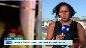 Homem é perseguido e morto na Grota do Ary