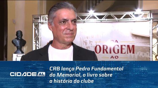 CRB lança Pedra Fundamental do Memorial, o livro sobre a história do clube