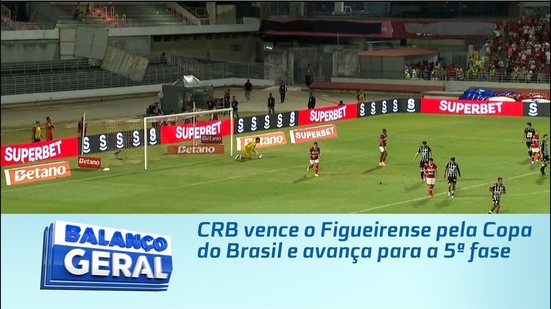 CRB vence o Figueirense pela Copa do Brasil e avança para a 5ª fase
