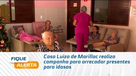 Casa Luiza de Marillac realiza campanha para arrecadar presentes para idosas