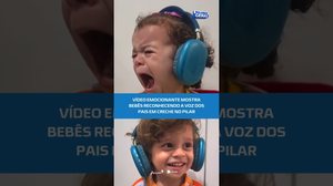 ❤️Momento fofo: bebês identificam a voz dos pais e surpreendem educadores #BalançoGeralAL