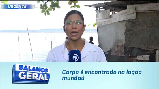 Corpo é encontrado na lagoa mundaú