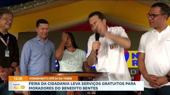Feira da cidadania leva serviços gratuitos para moradores do Benedito Bentes