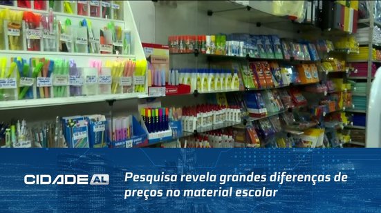 Volta as Aulas: Pesquisa revela grandes diferenças de preços no material escolar