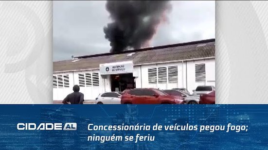 Fogo na Mangabeiras: Concessionária de veículos pegou fogo; ninguém se feriu