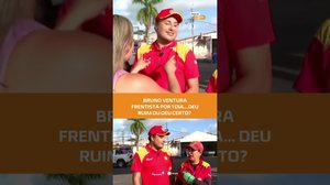 Ventura se aventura: Bruno Ventura vira frentista por um dia (PARTE 1)⛽😂 #FiqueAlerta