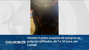 Homem é preso suspeito de estuprar os próprios afilhados, de 7 e 12 anos, em Canapi