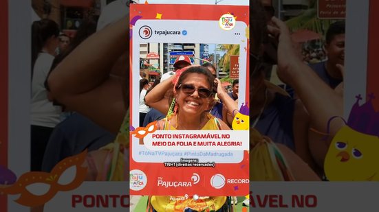 📸 Quem veio garantiu o clique e entrou de vez no clima do #CarnavalPajuçara   #PintoDaMadrugada 🎉