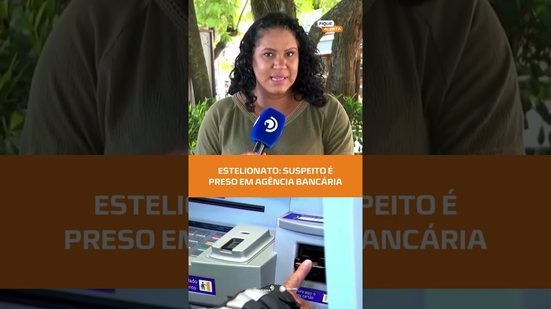 GOLPE: Homem é preso tentando usar cartões de terceiros em banco 🚨 #FiqueAlerta