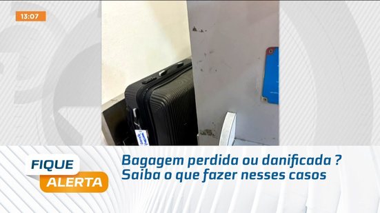 Bagagem perdida ou danificada ? Saiba o que fazer nesses casos