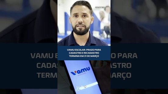 Cadastro do VAMU Escolar termina no fim de março: estudantes devem ficar atentos #CidadeAL