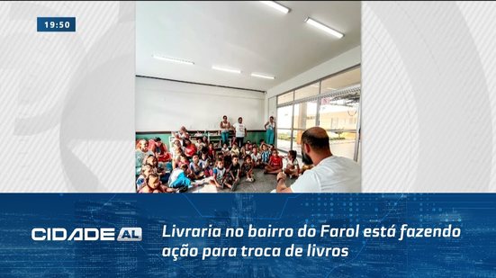 Dia Mundial da Doação de Livro: Livraria no bairro do Farol está fazendo ação para troca de livros