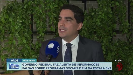 Governo Federal faz alerta de informações falsas dobre programas sociais e fim da escala 6x1