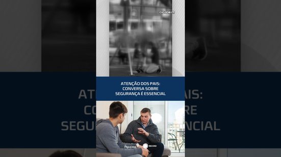 Pais ou responsável legal orientam filhos sobre segurança ao sair de casa #CidadeAL