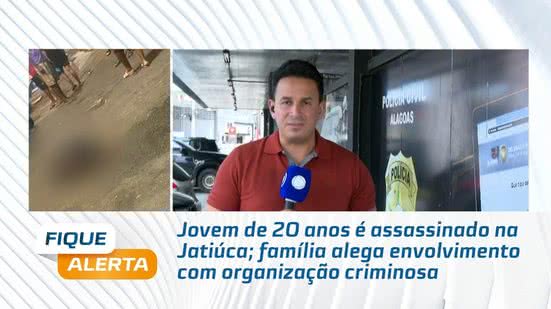 Jovem de 20 anos é assassinado na Jatiúca; família alega envolvimento com organização criminosa
