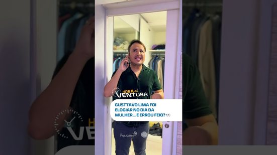 Gusttavo Lima tentou elogiar… e virou polêmica 👀 #HoraDoVentura