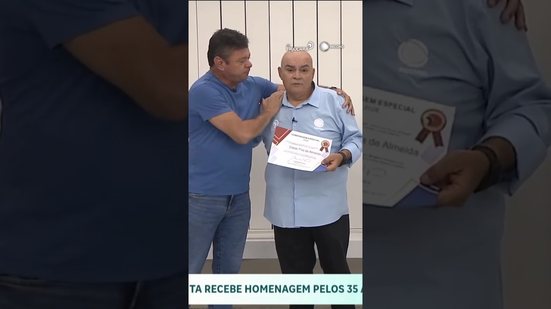 César Pita é homenageado no Arena PFC: 35 anos não são 35 dias, né amigão? | CRB e CSE #Alagoano2026
