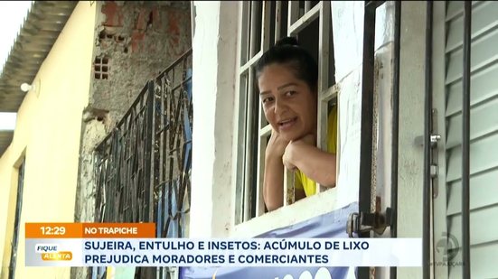 Sujeira, entulho e insetos: Acúmulo de lixo prejudica moradores e comerciantes