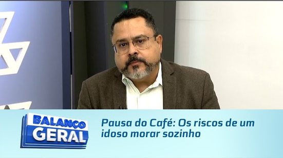 Pausa do Café: Os riscos de um idoso morar sozinho