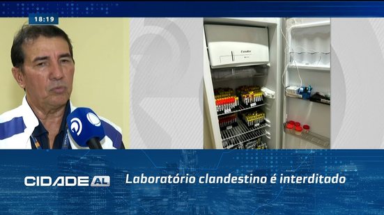 Na Levada: Laboratório clandestino é interditado