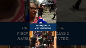 Consumidores são orientados durante ação do Procon em Maceió #CidadeAL