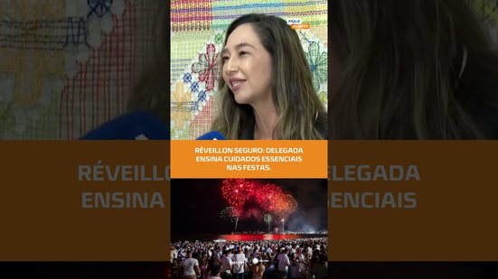 ATENÇÃO🎆: delegada orienta como se proteger nas festas de Ano Novo. #FiqueAlerta