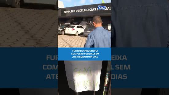 🚨 Há uma semana sem atendimento: furto de fios paralisa complexo de delegacias #BalançoGeralAL