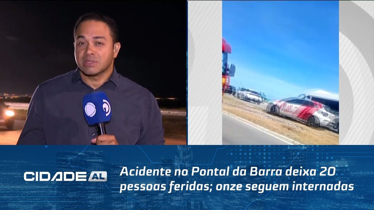 Acidente no Pontal da Barra deixa 20 pessoas feridas; onze seguem internadas