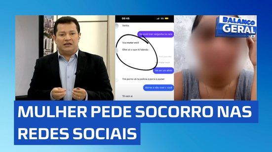 Desespero: Mulher é agredida pelo marido e pede socorro nas redes sociais