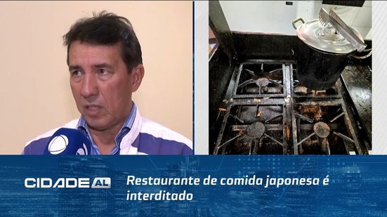 Restaurante de comida japonesa é interditado pela Vigilância Sanitária de Maceió