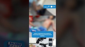 🚨Quatro baleados em Arapiraca; suspeitos entram em confronto com a polícia #BalançoGeralAL