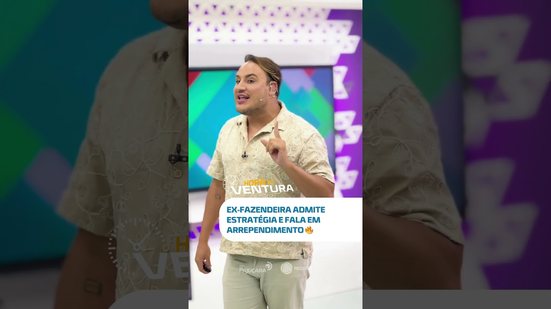 Criou personagem o programa inteiro e só agora se arrependeu? 🐍 #HoraDoVentura