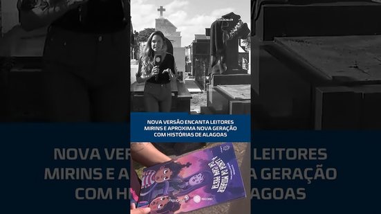 Mulher da Capa Preta ganha nova versão que encanta leitores mirins #CidadeAL