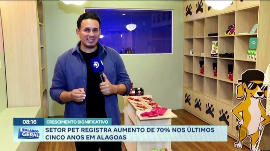 Crescimento significativo: Setor pet registra aumento de 70% nos últimos cinco anos em Alagoas